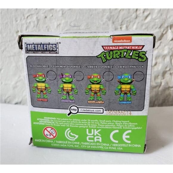 Jada Metals Die Cast Teenage Mutant Ninja Turtle Michelangelo Figure MetalFigs - Picture 6 of 8